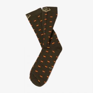 CALCETIN-UNISEX-BANDERA-ESPANA-KAKI-PASION-MORENA