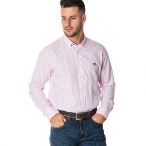 camisa-oxford-bandera-rayas-rosa
