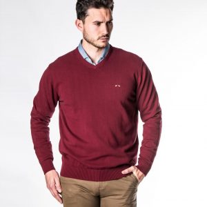 Spagnolo jersey-cuello-pico-basico-0002-000059