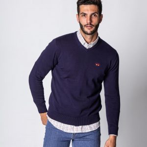 Spagnolo jersey-cuello-pico-basico-0002-000068