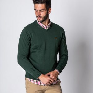 Spagnolo jersey-cuello-pico-basico-0002-000079