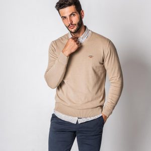 Spagnolo jersey-cuello-pico-basico-0002-000082