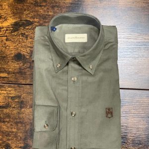 Atlanta Montero camisa Micro pana verde