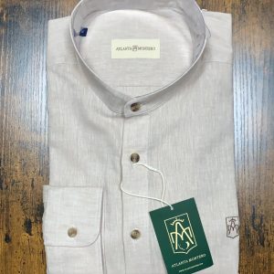 ATLANTA MONTERO Polera Lino Tostado